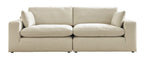 Elyza Beige Cloud Loveseat