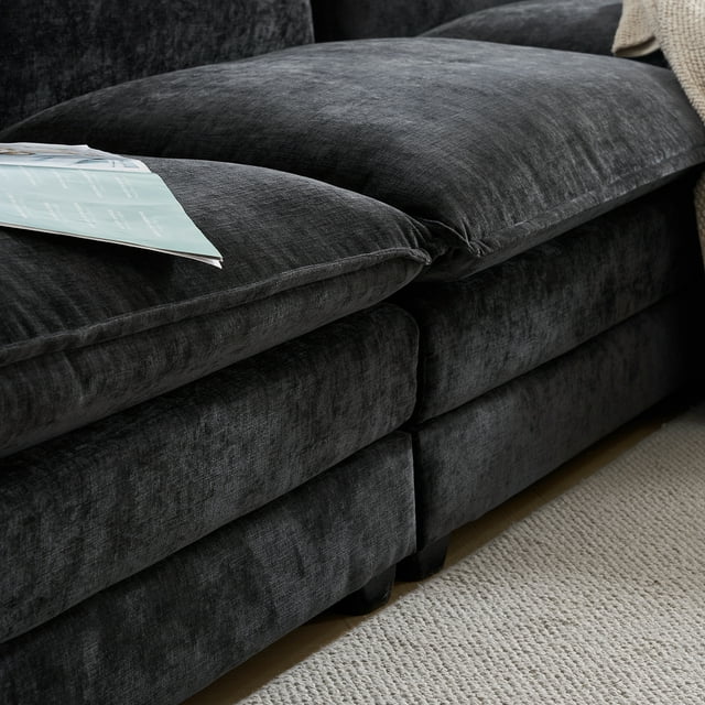 Dream Mellow™ Double Cushion Sofa Black