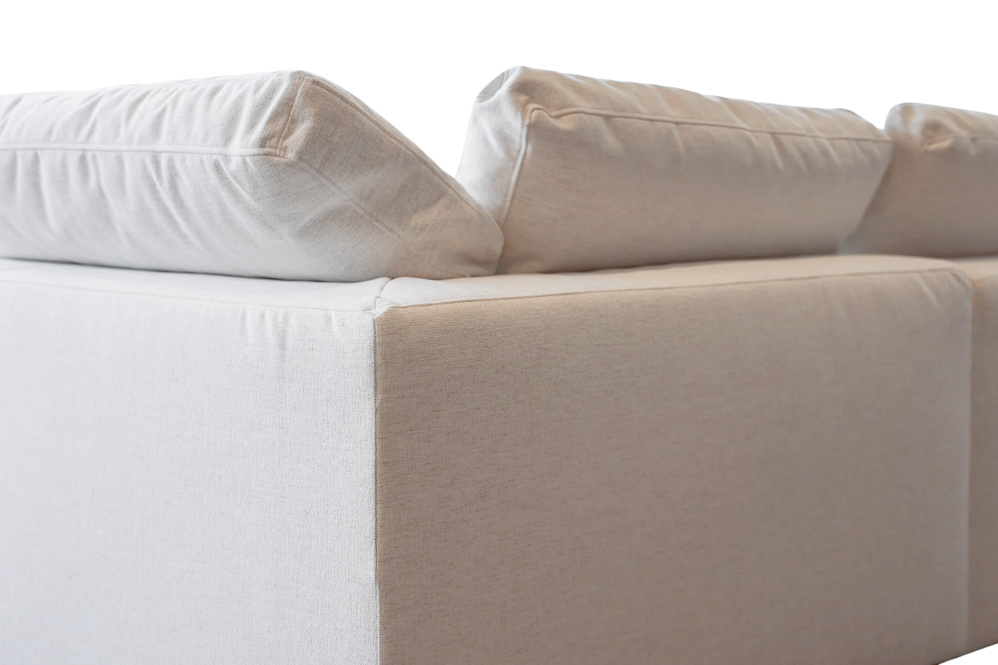 Emily Linen 130 Cloud Modular Couch