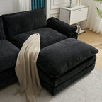 Dream Mellow™ Double Cushion Sofa Black