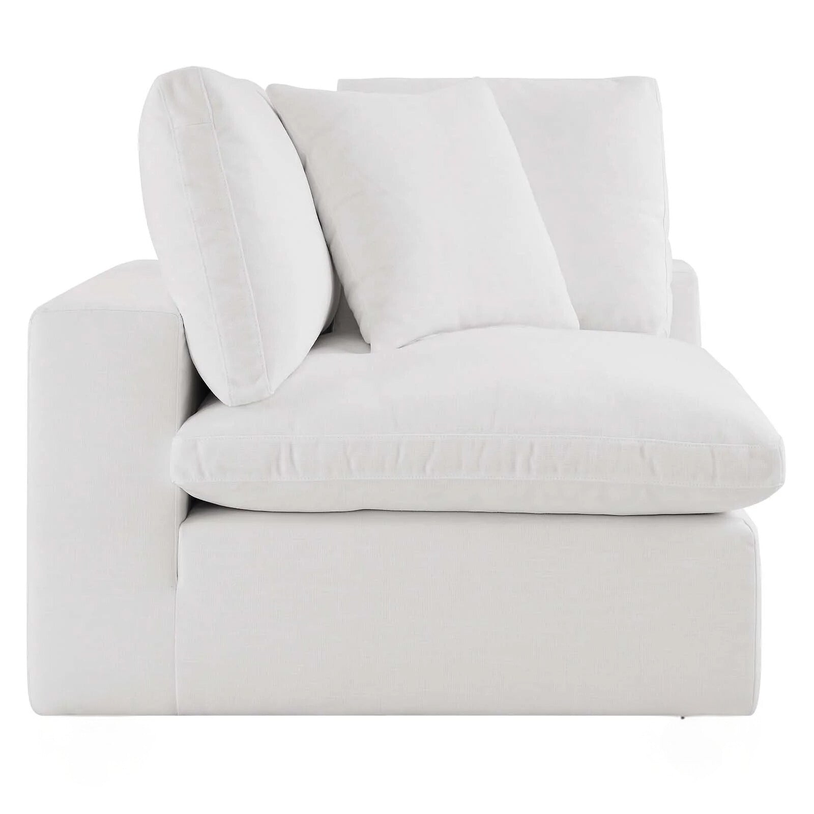 Dream White Cloud Corner Chair
