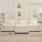Dream Mellow Chenille Double Cushion Sofa