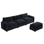 Dream Mellow Double Cushion Sofa Black