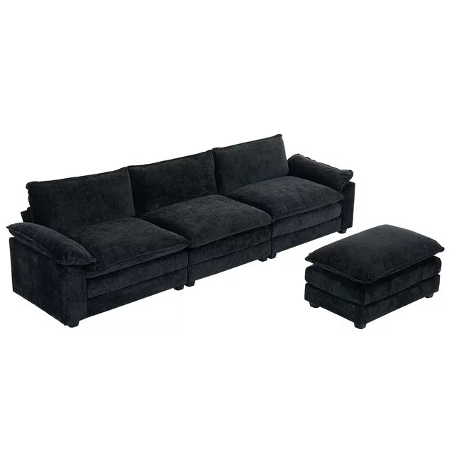 Dream Mellow™ Double Cushion Sofa Black
