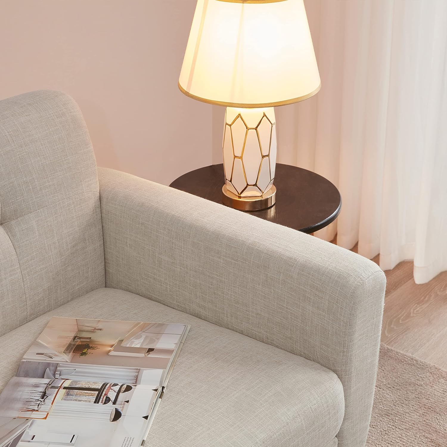 Harmony Beige Loveseat