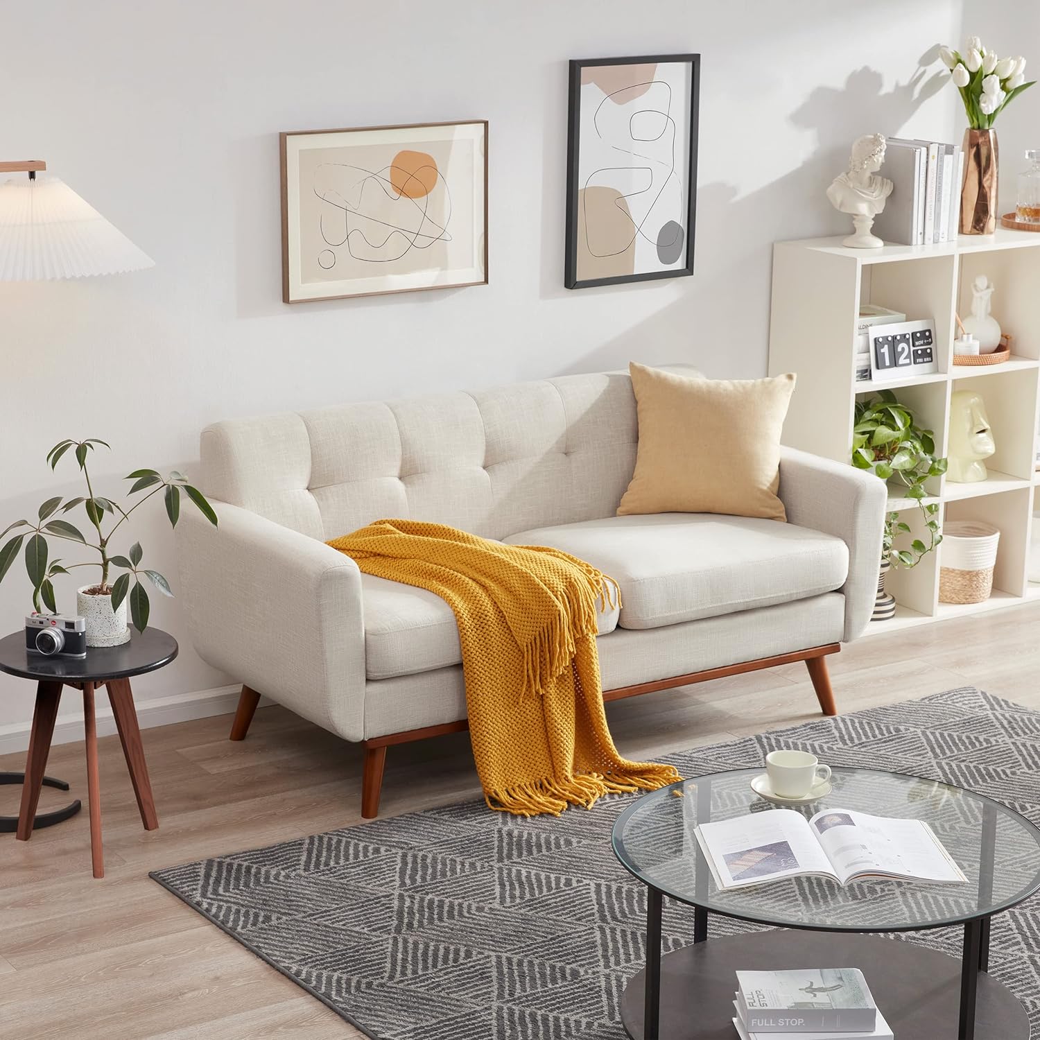 Harmony Beige Loveseat