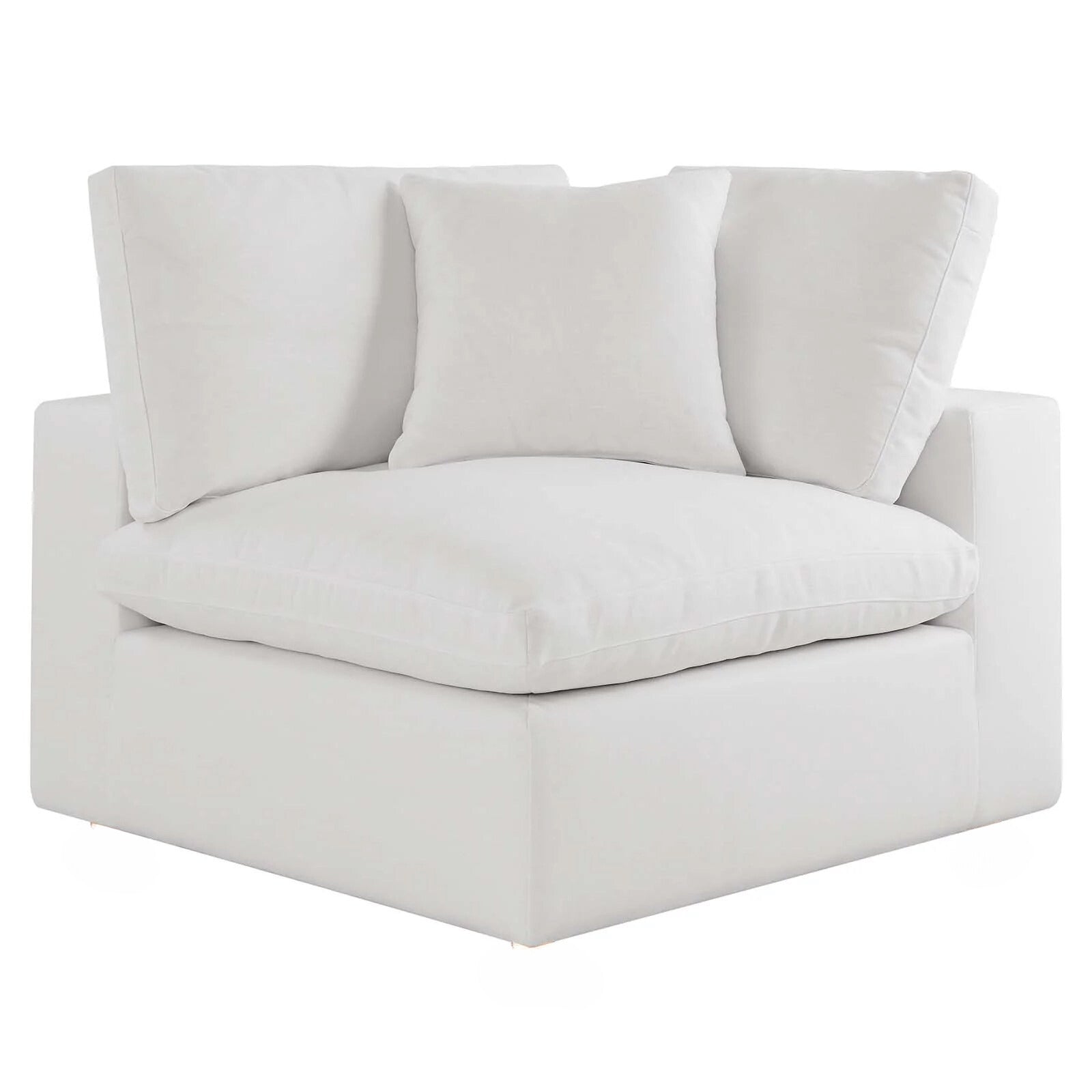 Dream White Cloud Corner Chair