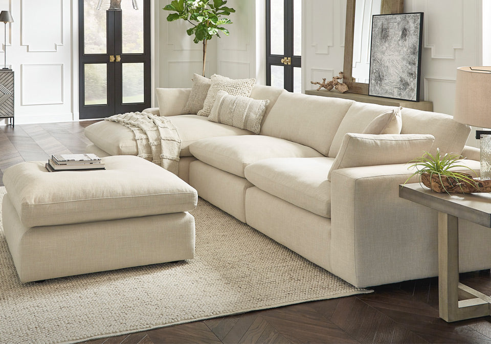 Elyza Beige™ Cloud Sofa