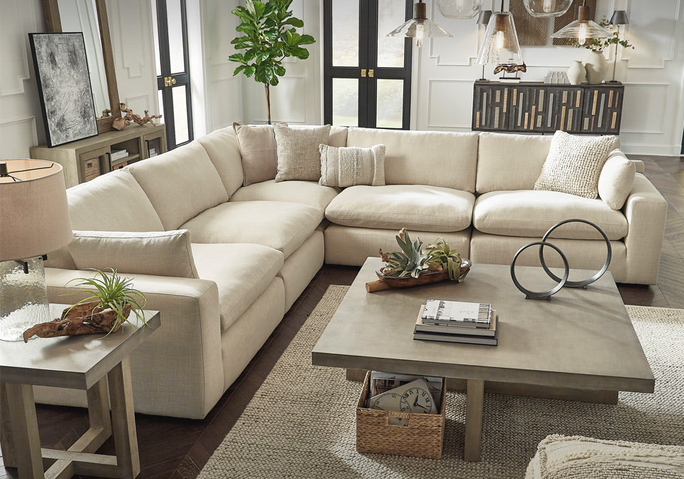 Elyza Beige™ Cloud Sectional